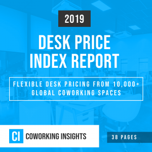 The title page for 2019 Desk Price Index.